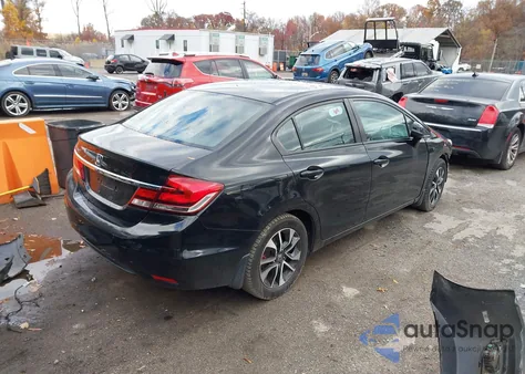 2013 Honda Civic Ex-L z USA, uszkodzony, nr VIN 2HGFB2F95DH514712
